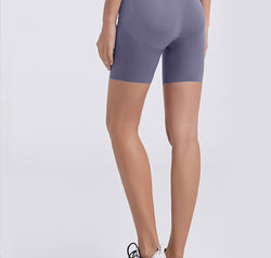 Wide Waistband Sports Shorts