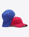 Plain Adjustable Cotton Baseball Cap