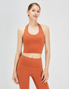 Backless Halter Neck Active Tank