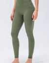 Wide Waistband Slim Fit Active Leggings