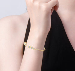 1.8 Carat Moissanite 925 Sterling Silver Bracelet