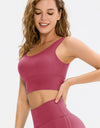 Scoop Neck Long Sports Bra