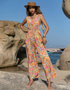 V-Neck Wide Leg Jumpsuit