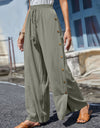 Full Size Tassel Wide Leg Pants