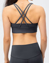 Crisscross Square Neck Active Tank