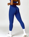 Ruched Pocketed High Waist Active Leggings