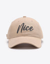 NICE Adjustable Cotton Baseball Cap