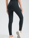 Wide Waistband Slim Fit Active Leggings