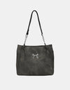 Bow Polyester Medium Tote Bag