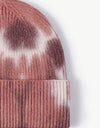 Tie-Dye Cuffed Knit Beanie