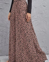 Animal Print High-Rise Culottes