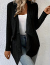 Open Front Long Sleeve Cardigan