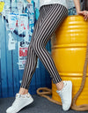 Printed High Waist Skinny Leggings