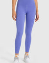 High Waist Ankle-Length Yoga Leggings