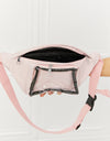 Fame Doing Me Waist Bag in Pink