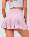 High Waist Pleated Active Skirt