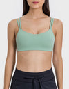 Scoop Neck Double Strap Active Cami