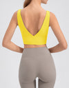 Scoop Neck Wide Strap Active Tank