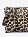 Leopard PU Leather Clutch