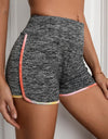 Heathered Wide Waistband Shorts