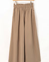 Drawstring Waist Wide Leg Pants