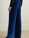 Loose Fit High Waist Long Pants with Pockets