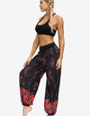 Oversized Printed Wide Leg Long Pants