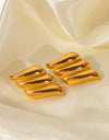 Minimalist 18K Gold-Plated Earrings