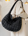 Large Quilted Shoulder Bag