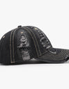 Distressed Adjustable Cotton Baseball Cap