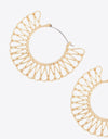 18K Gold-Plated Cutout Earrings