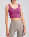 Scoop Neck Wide Strap Active Tank