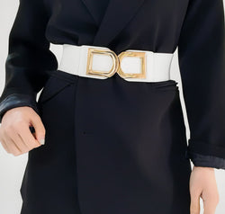 Double D Buckle PU Belt