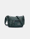 PU Leather Adjustable Strap Shoulder Bag