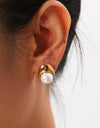 Lovelier Than Ever Pearl Stud Earrings