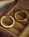 18K Gold-Plated Huggie Earrings