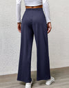 High Waist Straight Pants