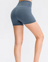 Wide Waistband Sports Shorts