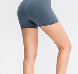 Wide Waistband Sports Shorts