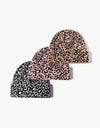 Leopard Pattern Cuffed Beanie