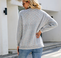 Button Down V-Neck Cardigan with Pockets