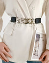Chain Detail Elastic Belt