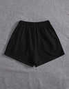 Drawstring Pocketed Elastic Waist Shorts