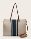 Striped Tote Bag