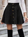 Button-Up Skirt