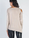 UNIQ Cold Shoulder Long Sleeve Knit Top