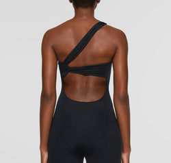 Single Shoulder Active Romper