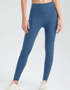 Wide Waistband Slim Fit Active Leggings