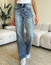 Judy Blue Full Size High Waist Straight Jeans