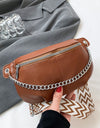 PU Leather Sling Bag